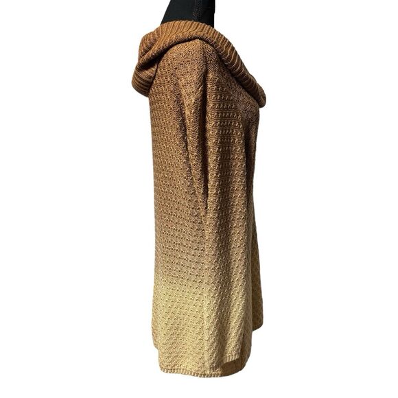 REBA Cowl Neck Sweater Women’s 1X Ombré Long Sleeve - Picture 2 of 8